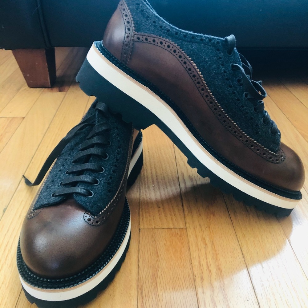 DSQUARED2 Men’s Brown Derby’s
